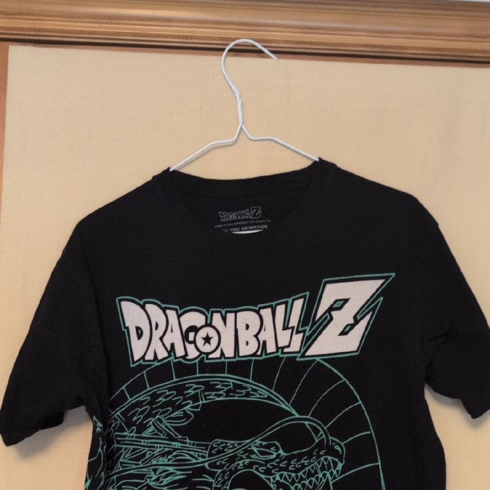 Dragon Ball Z Shenron The Dragon Toei Animation black T-Shirt Size Medium